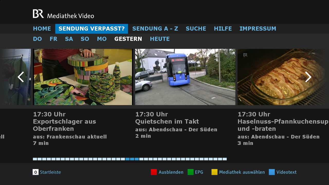 Nový vdeoarchiv Bayerischer Rundfunk