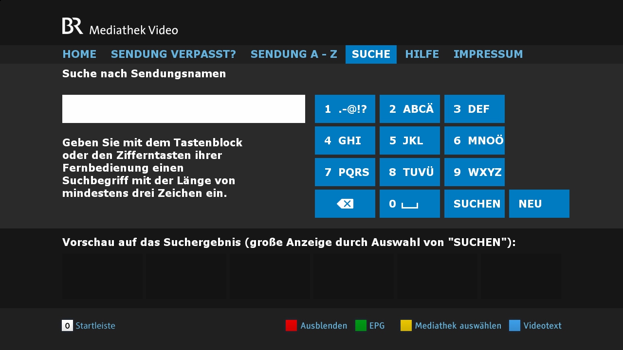 Nový vdeoarchiv Bayerischer Rundfunk