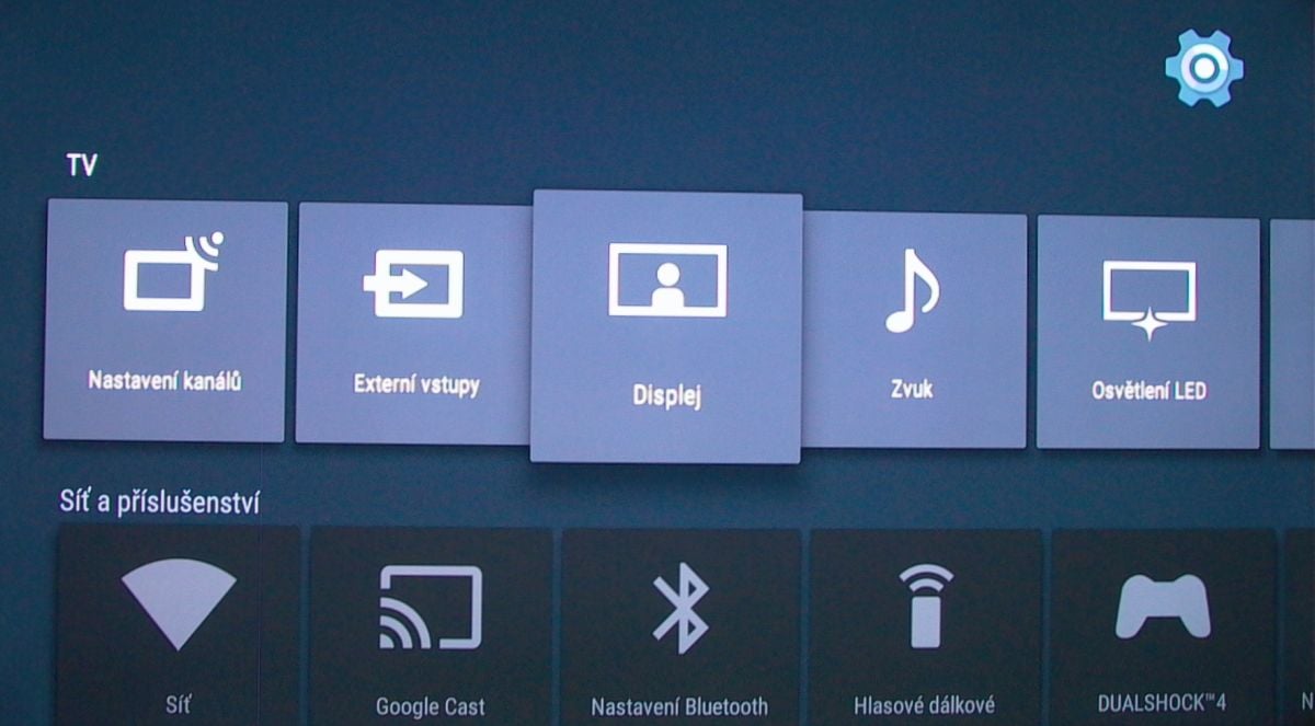 Sony KD-55XD7005 - nastavení