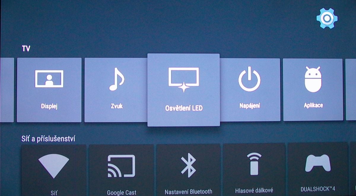 Sony KD-55XD7005 - nastavení