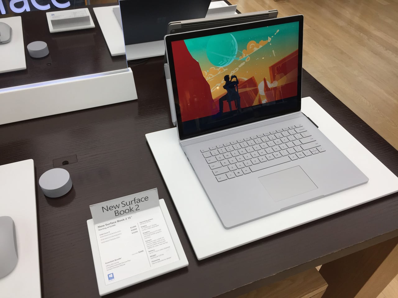 Jak vypadá obchod Microsoft Store v Las Vegas