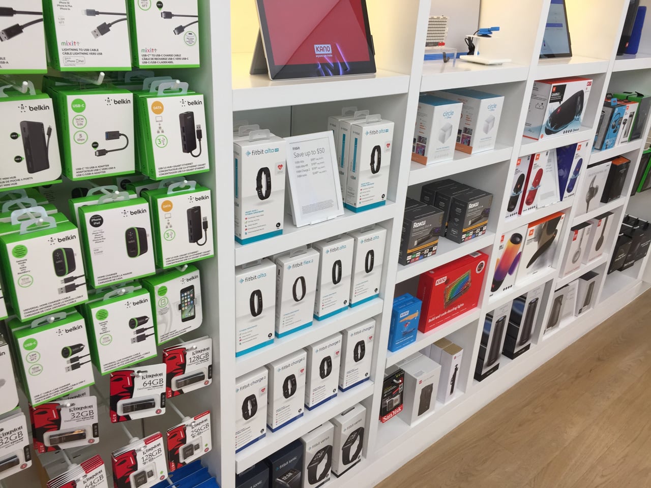 Jak vypadá obchod Microsoft Store v Las Vegas