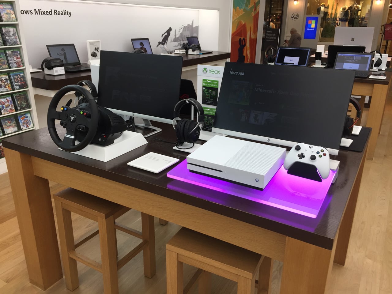 Jak vypadá obchod Microsoft Store v Las Vegas