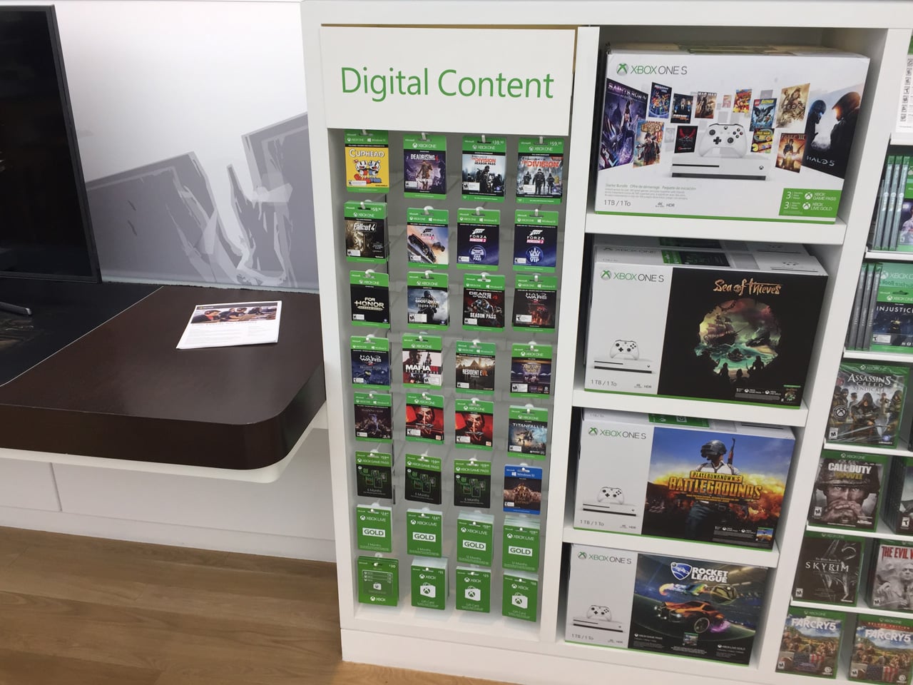 Jak vypadá obchod Microsoft Store v Las Vegas