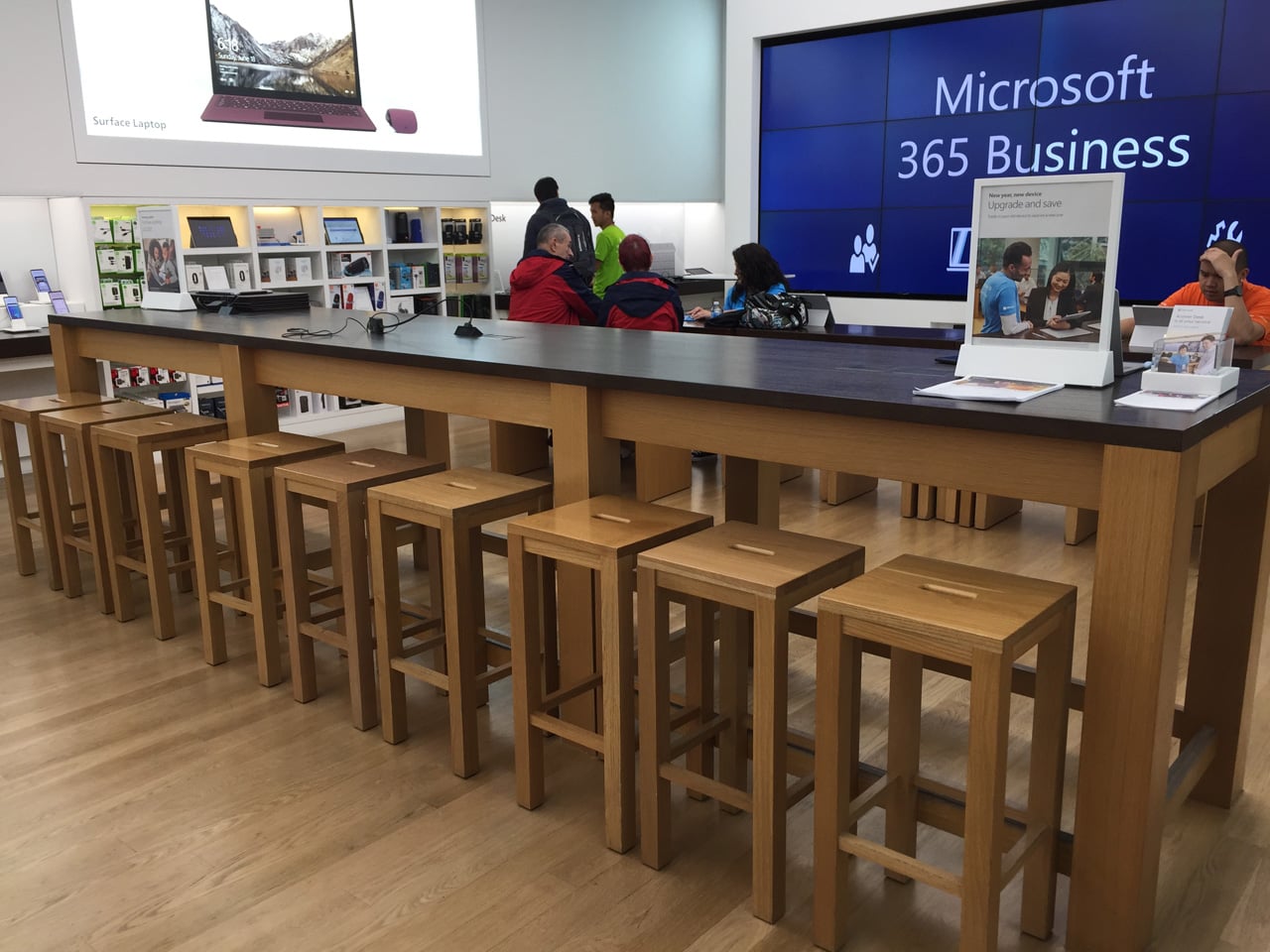 Jak vypadá obchod Microsoft Store v Las Vegas