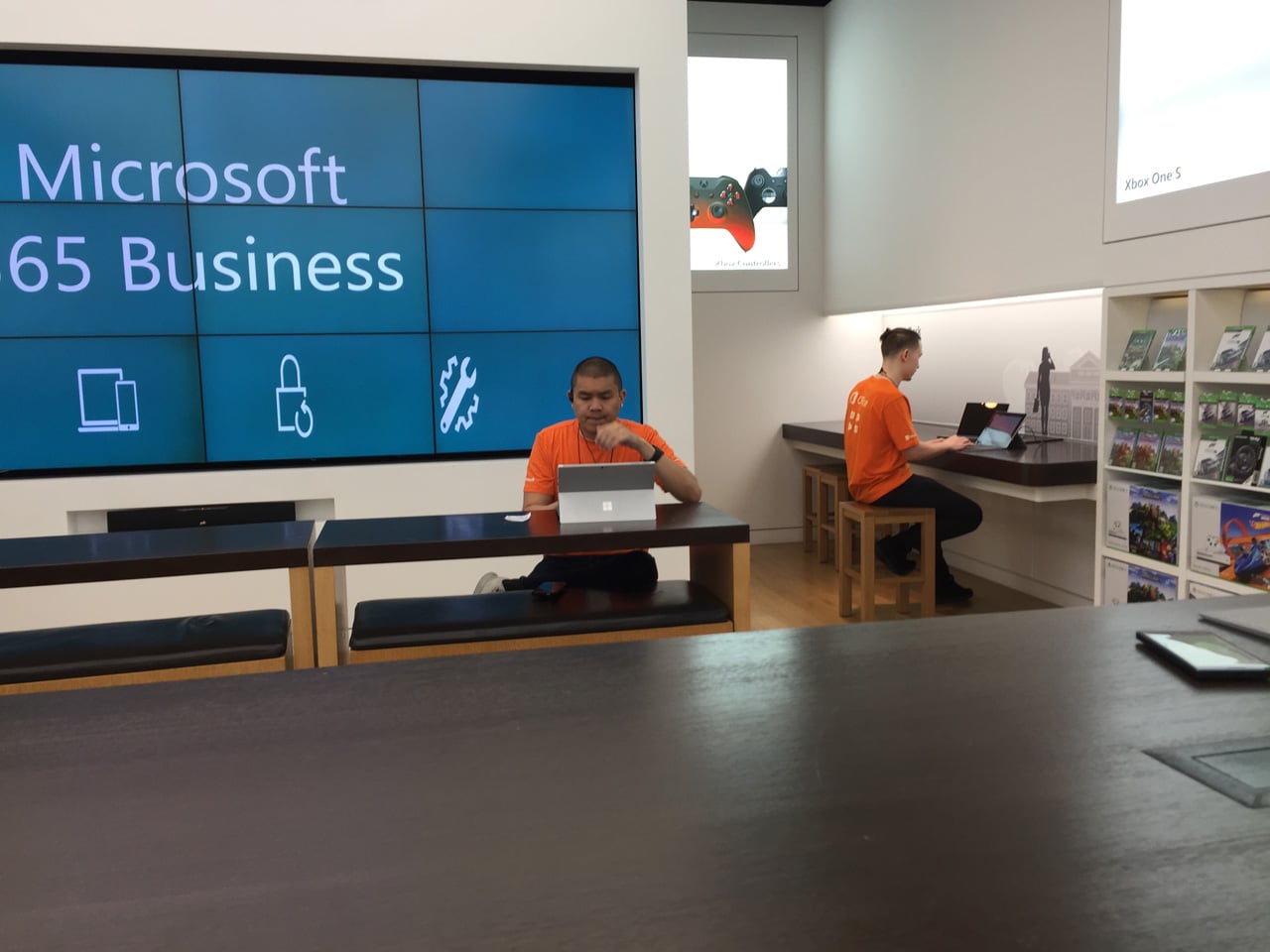 Jak vypadá obchod Microsoft Store v Las Vegas