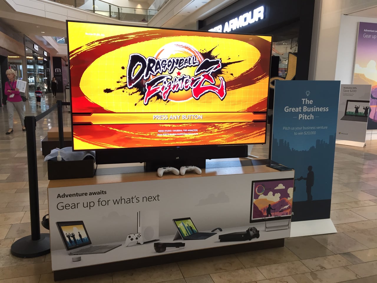 Jak vypadá obchod Microsoft Store v Las Vegas