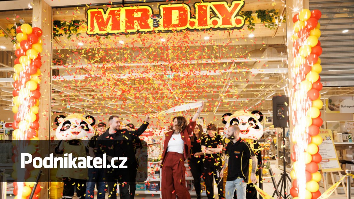 Gigant MR.DIY vstoupil do Česka. V Ostravě otevřel první z plánovaných prodejen