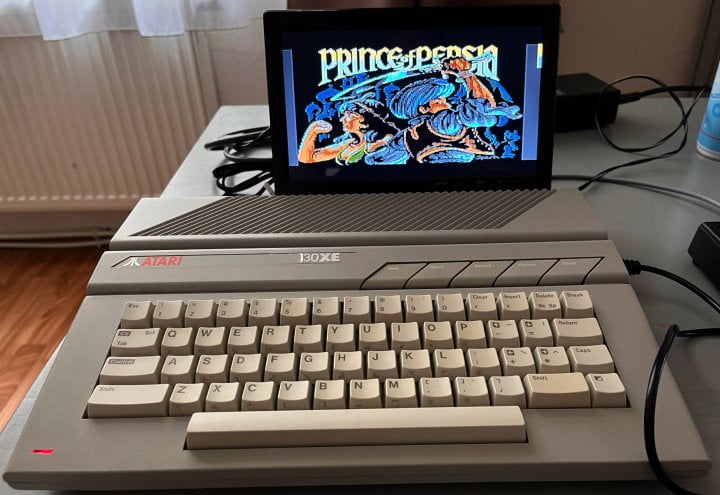 Autor: Michal Tauchman, podle licence: <a href="http://creativecommons.org/licenses/by-sa/4.0/deed.en">CC BY-SA 4.0</a> Splashscreen pro Prince of Persia.