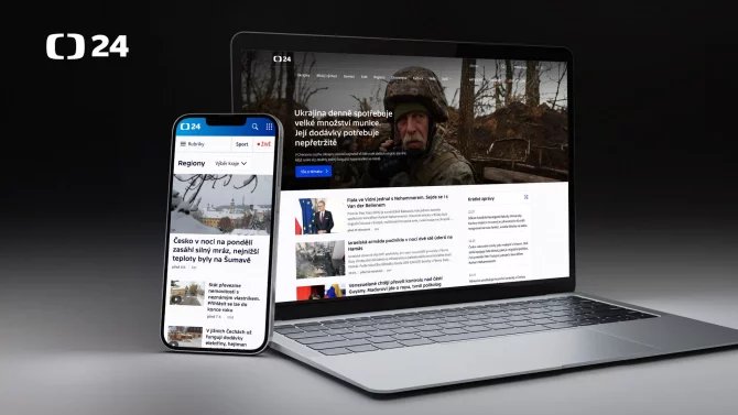 Redesign webu ČT24
