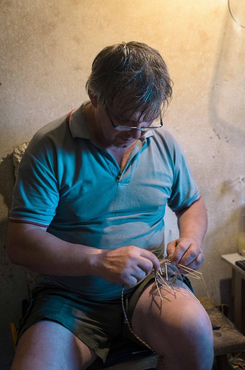 Oplétání skleničky