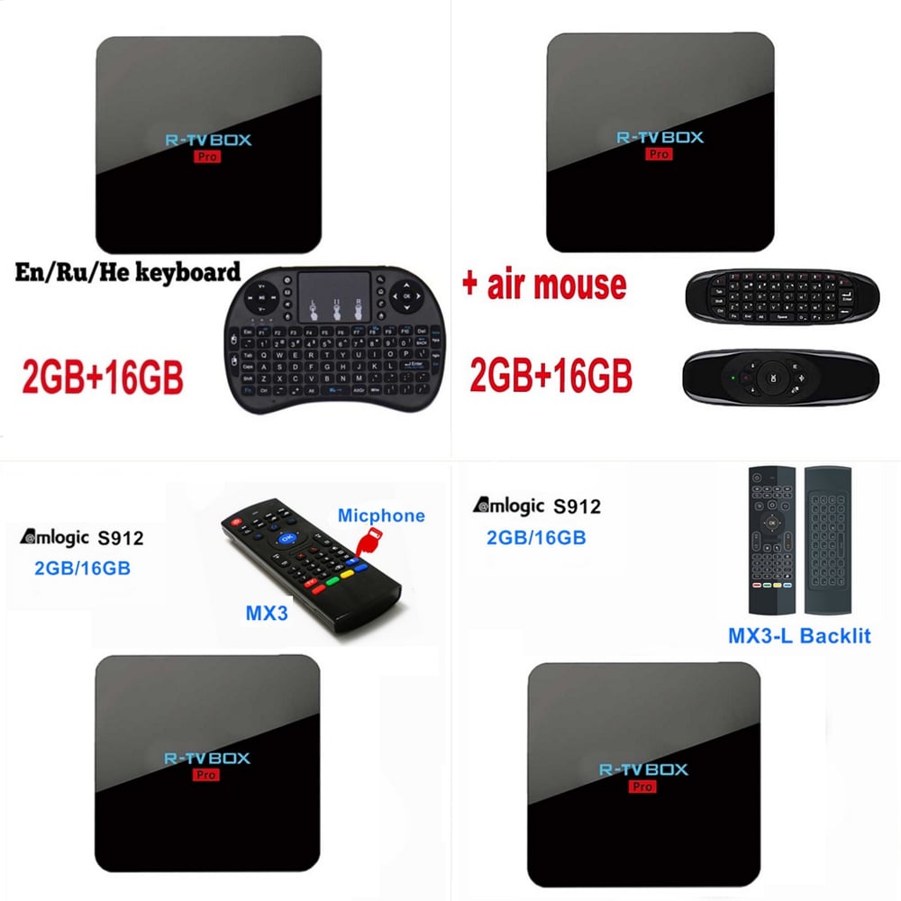R – TV Box Pro + různé příplatkové periférie