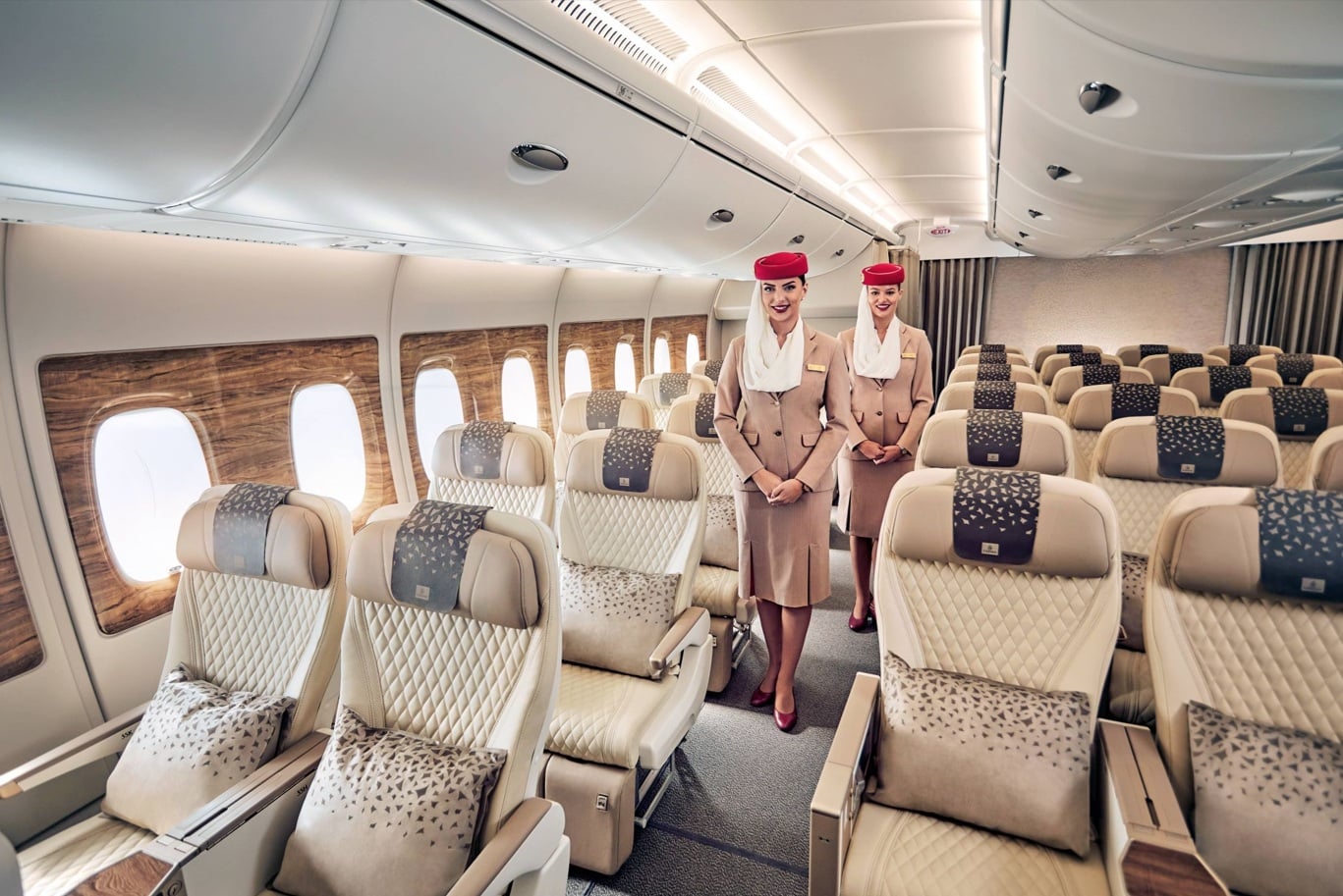 Třída Premium Economy na palubách letounů Emirates