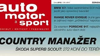 Náhledový obrázek - Právě vychází časopis Auto motor a sport 7/2019