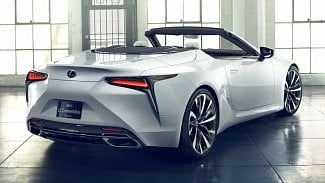 Náhledový obrázek - Lexus přivezl do Detroitu LC s karoserií kabriolet a upravené kupé RC F s nižším výkonem