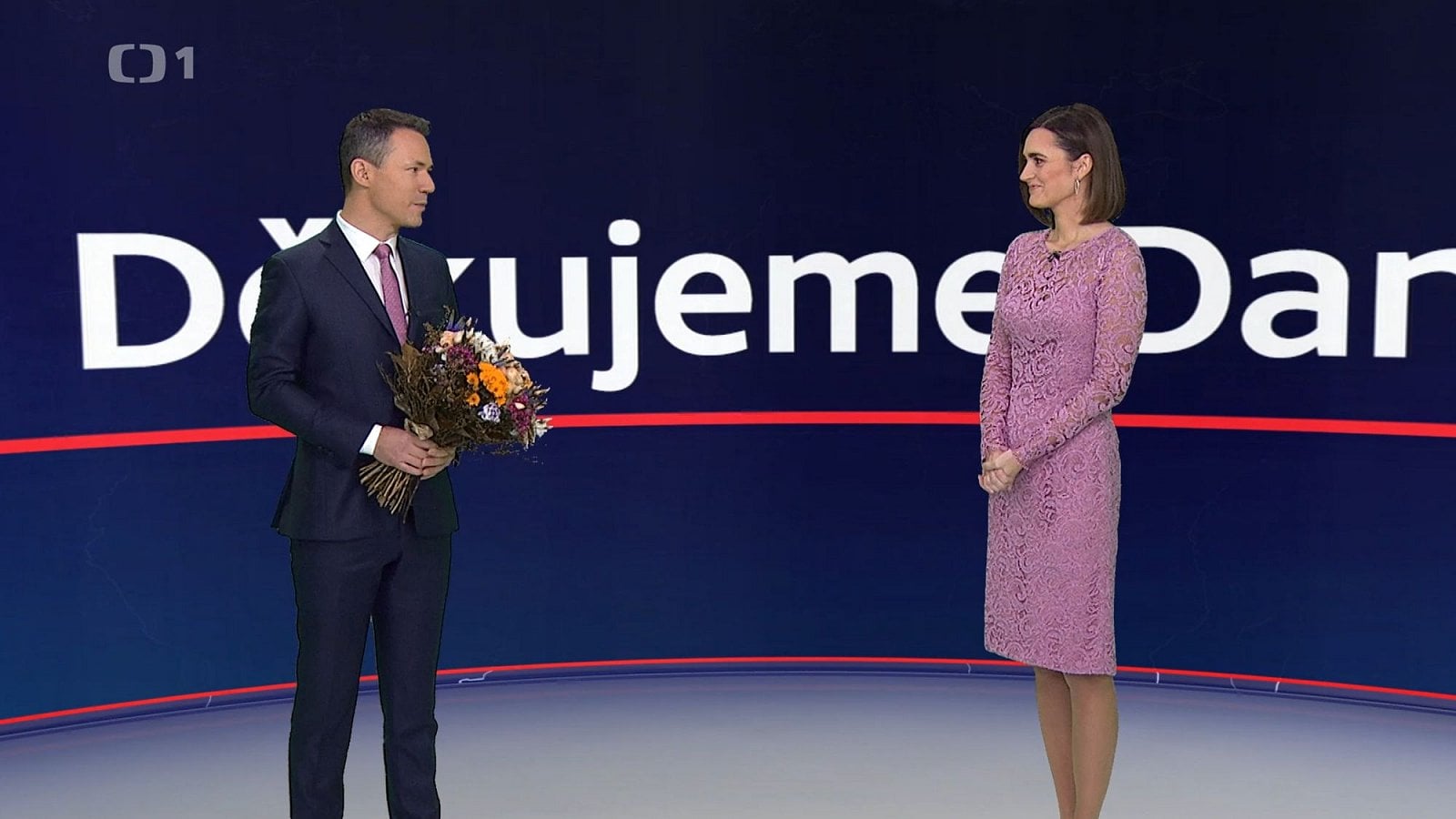 Rozloučení Daniely Písařovicové s Českou televizí