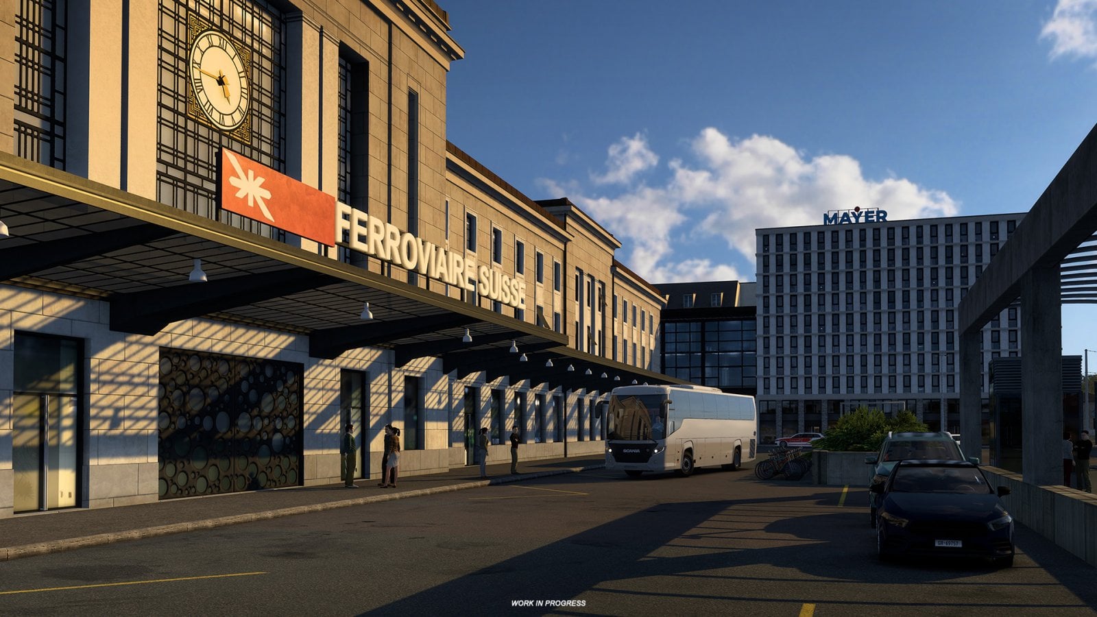 Euro Truck Simulator 2 autobusy v projektu Coaches