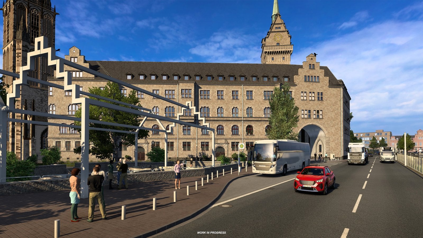 Euro Truck Simulator 2 autobusy v projektu Coaches