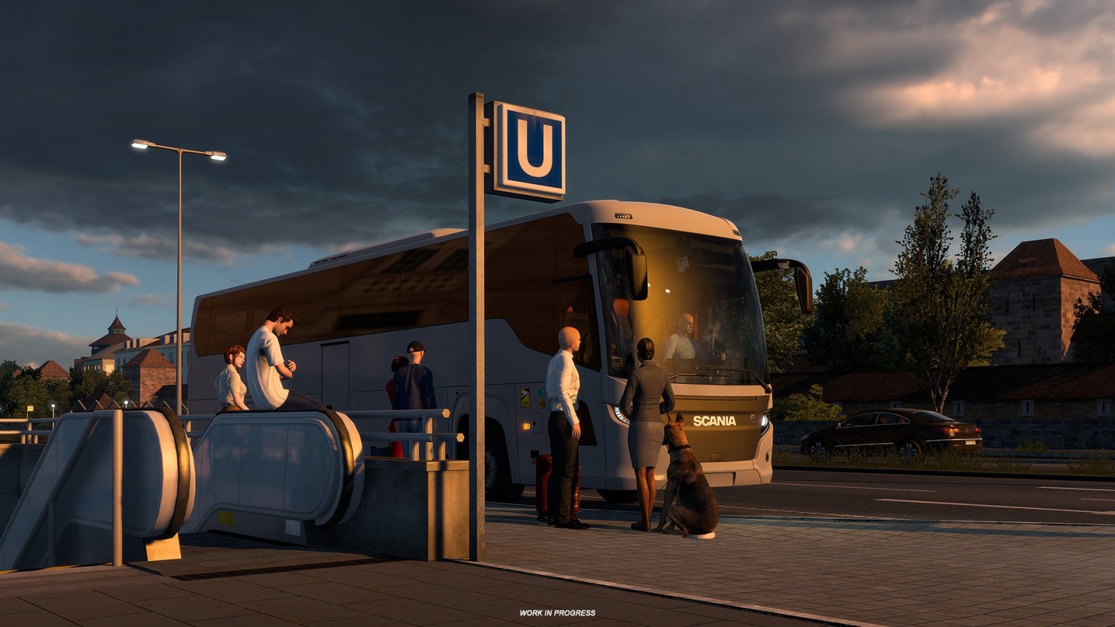 Euro Truck Simulator 2 autobusy v projektu Coaches