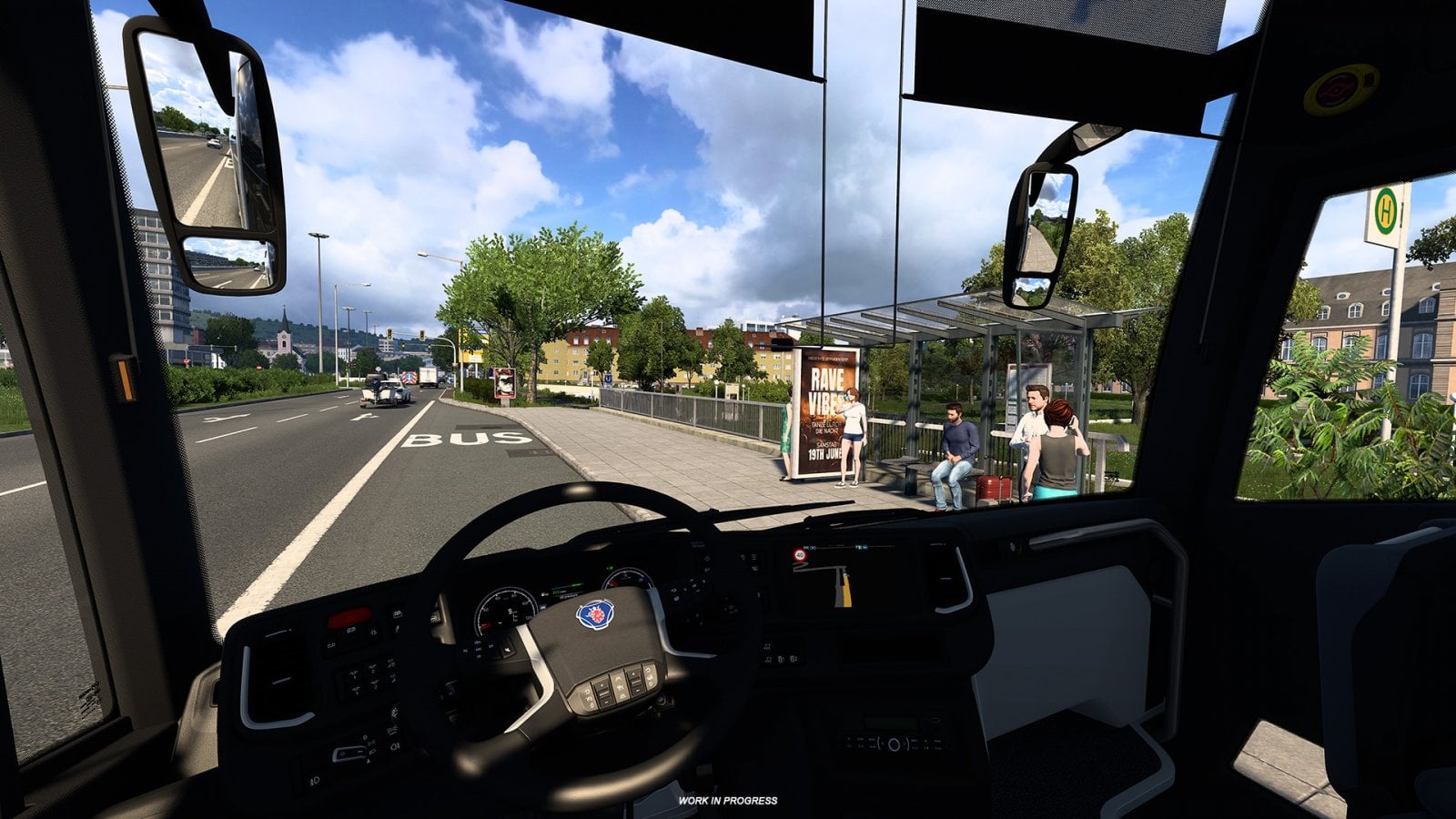 Euro Truck Simulator 2 autobusy v projektu Coaches