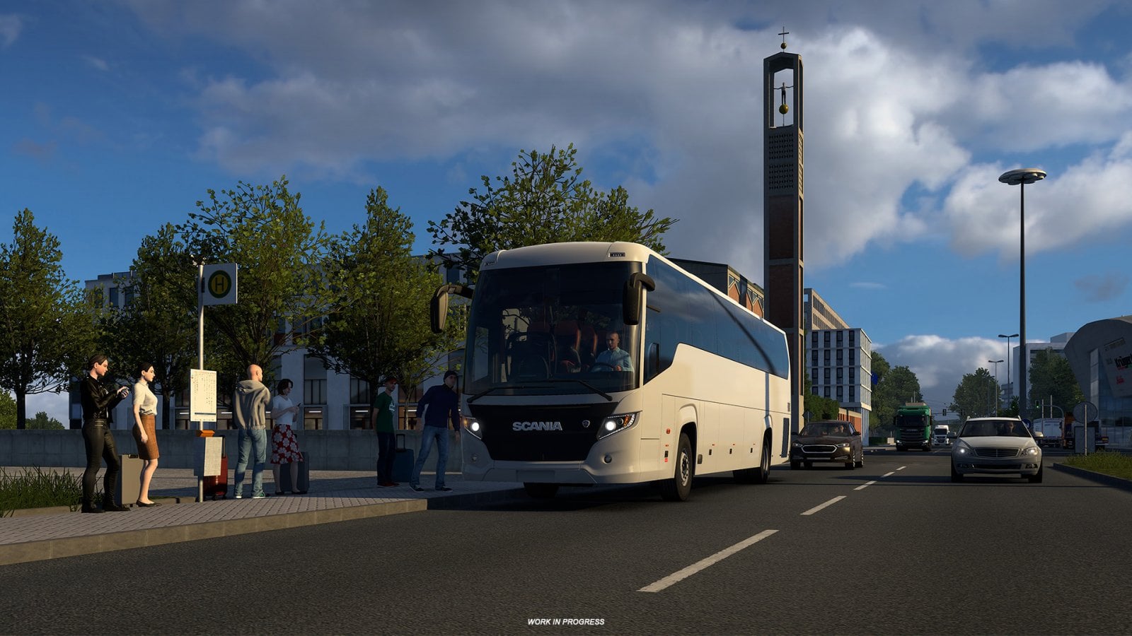 Euro Truck Simulator 2 autobusy v projektu Coaches