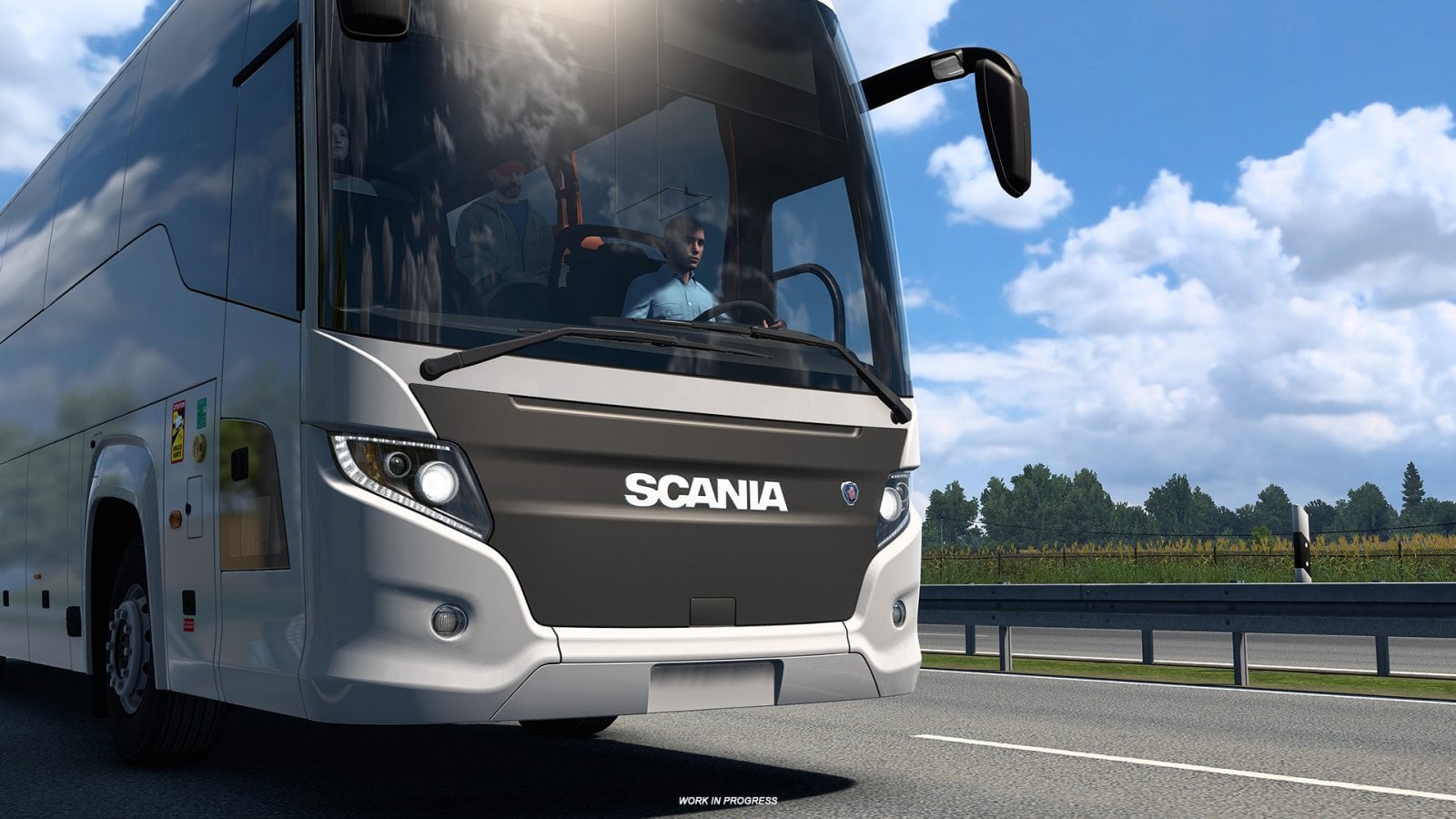 Euro Truck Simulator 2 autobusy v projektu Coaches