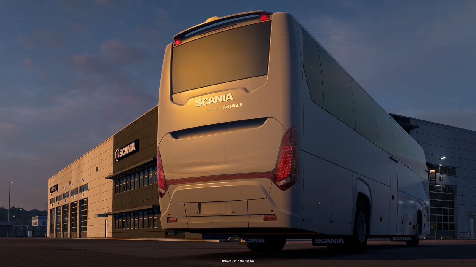 Euro Truck Simulator 2 autobusy v projektu Coaches