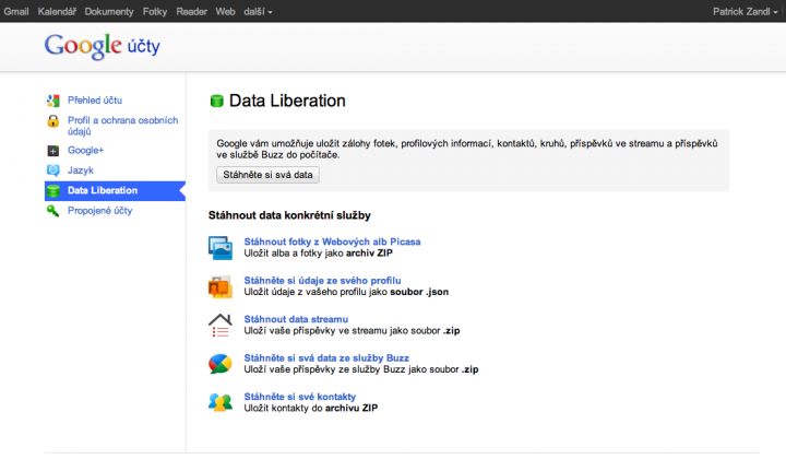 Google Plus - bezpečnost a nastavení