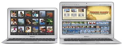 MacBook Air 2010 13,3" s 11,6"