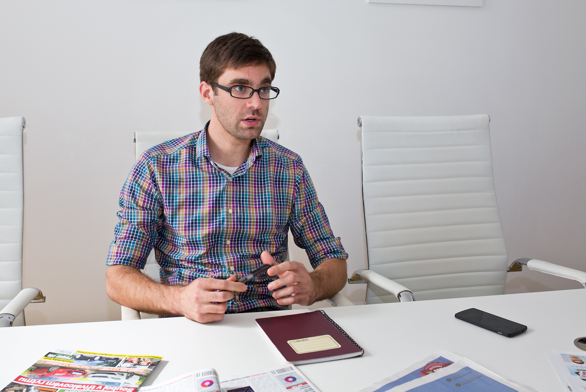 Šimon Rákosník překračuje komunikační Rubikon, jeden i založil.