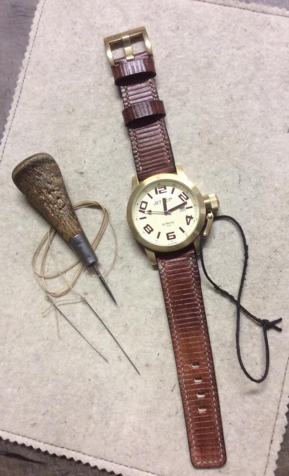 Výrobky sedláře Jana Hnátka a jeho kurzistů