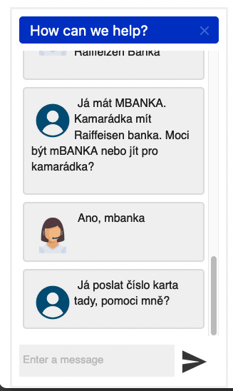 Chronologický začátek komunikace s podvodníkem. Přes podvodný web a podvodnou platební bránu až po chat se "zákaznickou podporou". (09. 02. 2022)