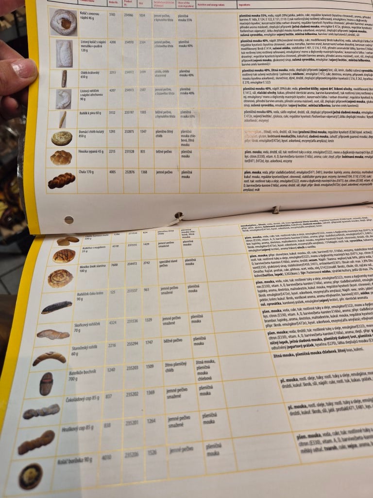 Billa Letná - šanon