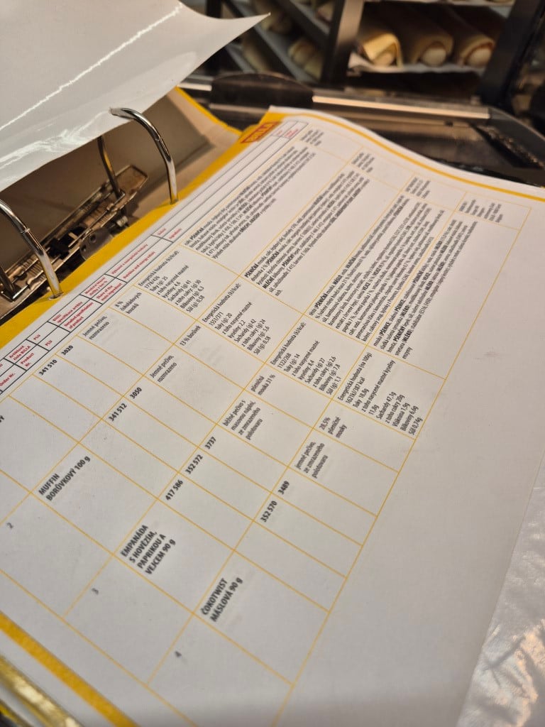 Billa Letná - šanon