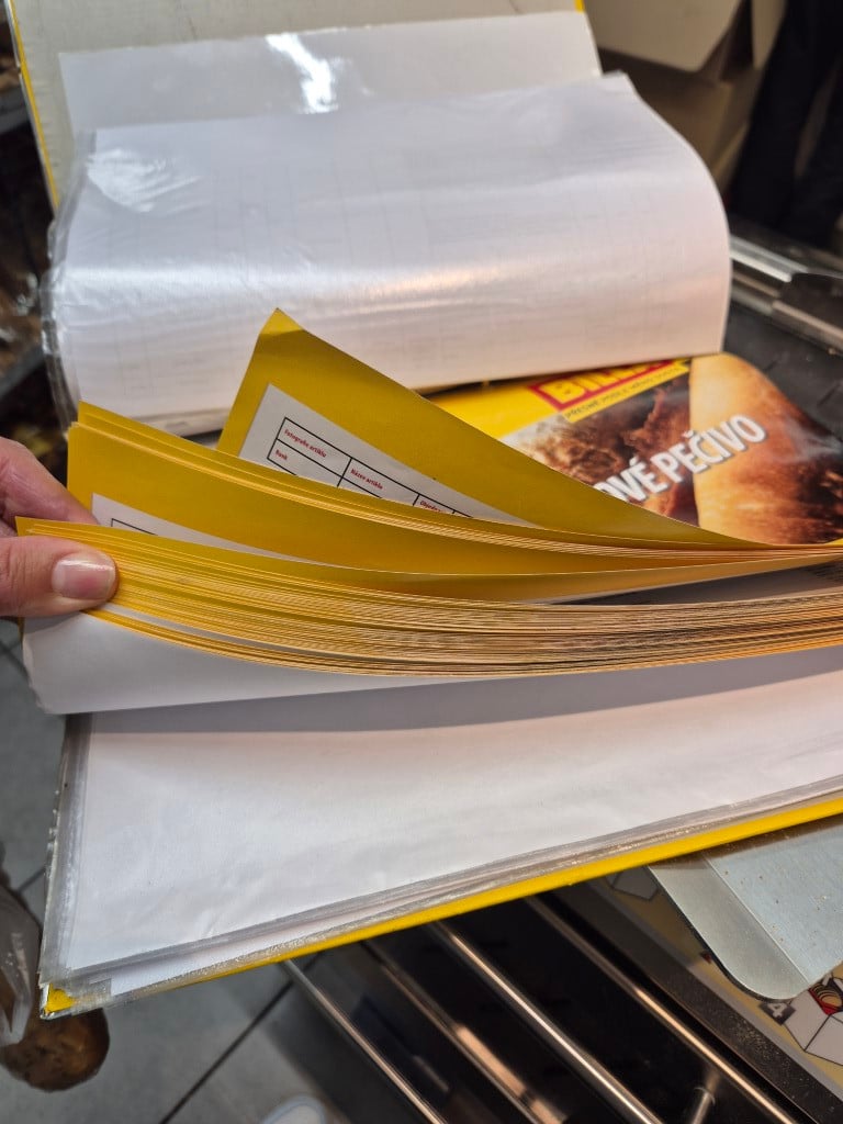 Billa Letná - šanon