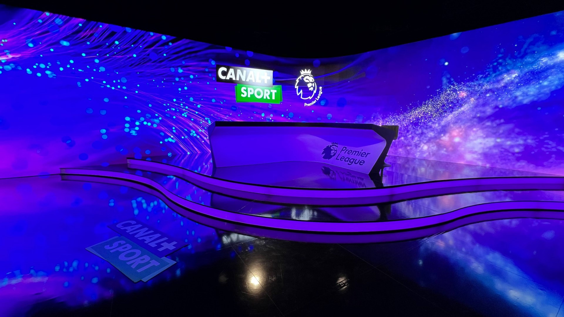 Studio Canal+ Sport v Praze 9