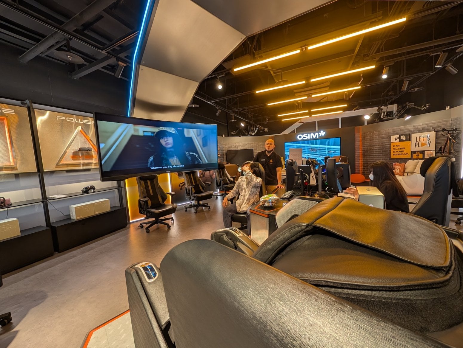 Herní křeslo (trůn) OSIM Game Throne