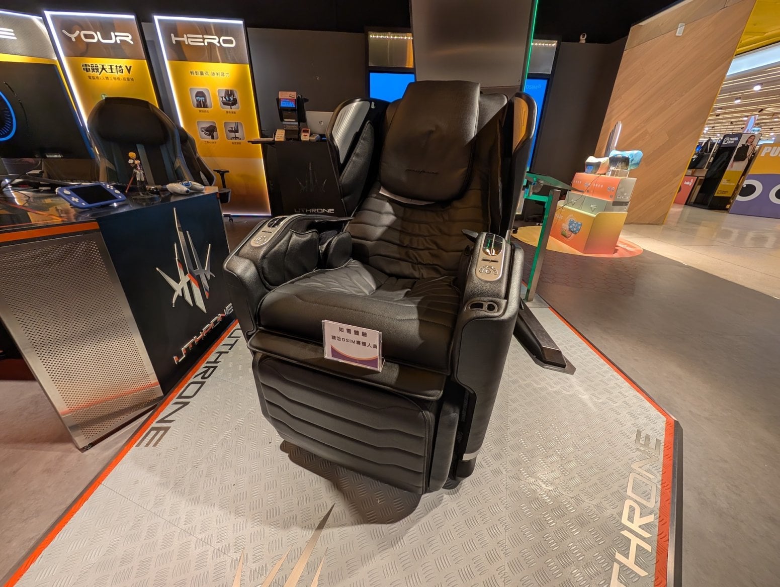 Herní křeslo (trůn) OSIM Game Throne