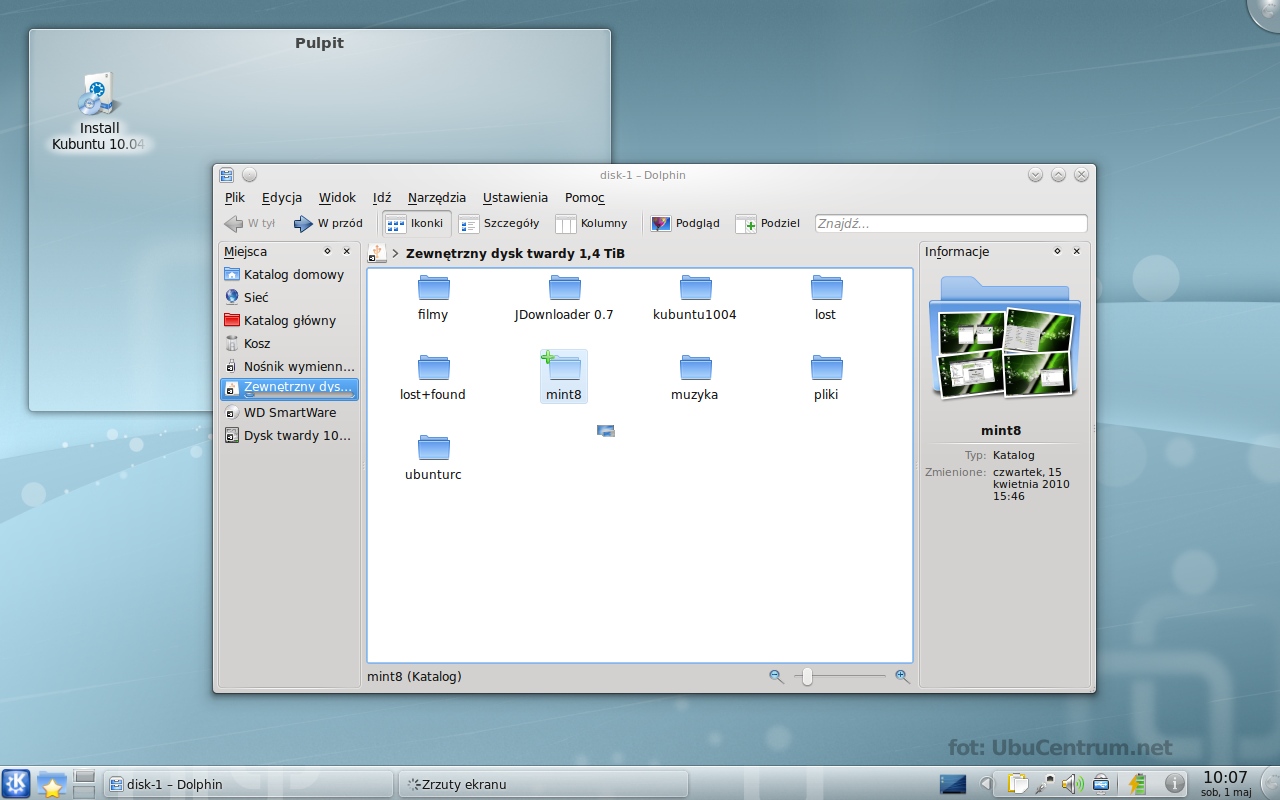 Kubuntu 10.04 LTS (Lucid Lynx)