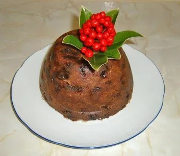 Anglický vánoční pudink
