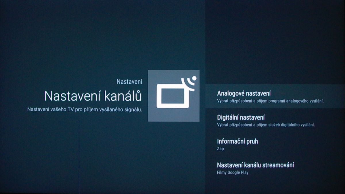 Sony KD-55XD8005 – nastavení