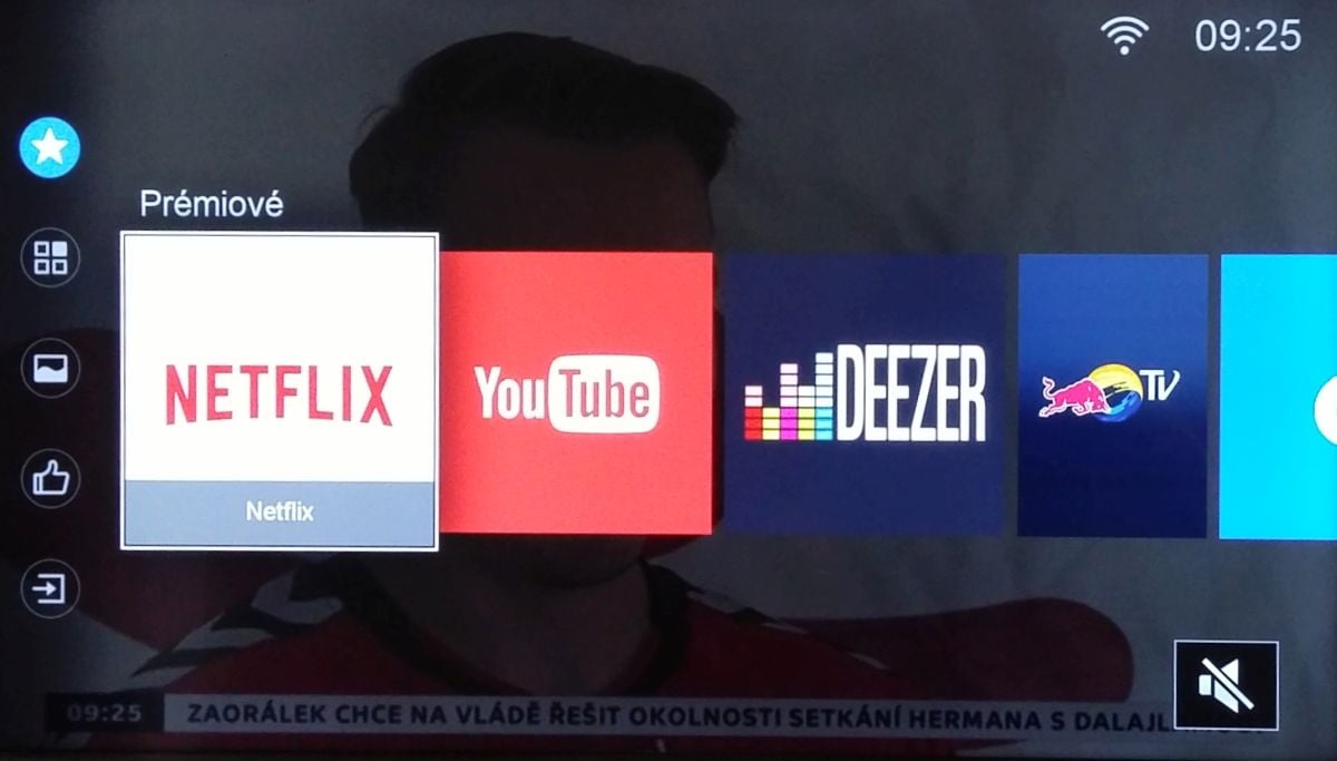 Hisense H43M3000 a H50M3300 - Home