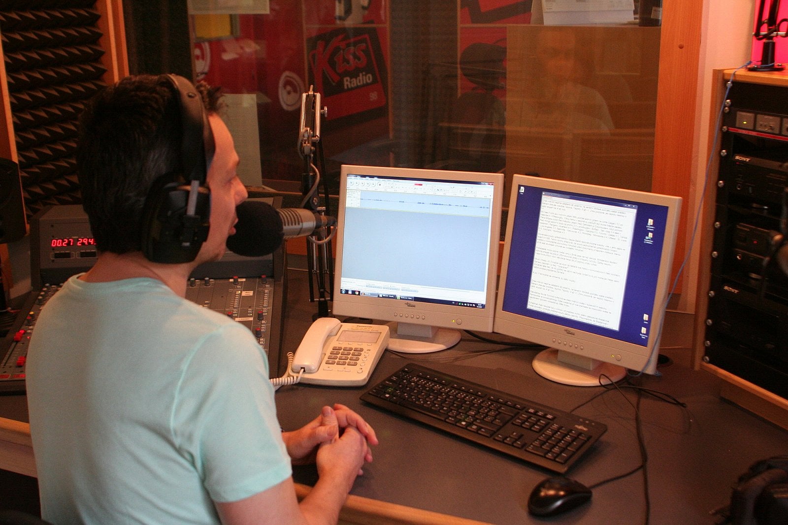 Na návštěvě v Radiu Beat