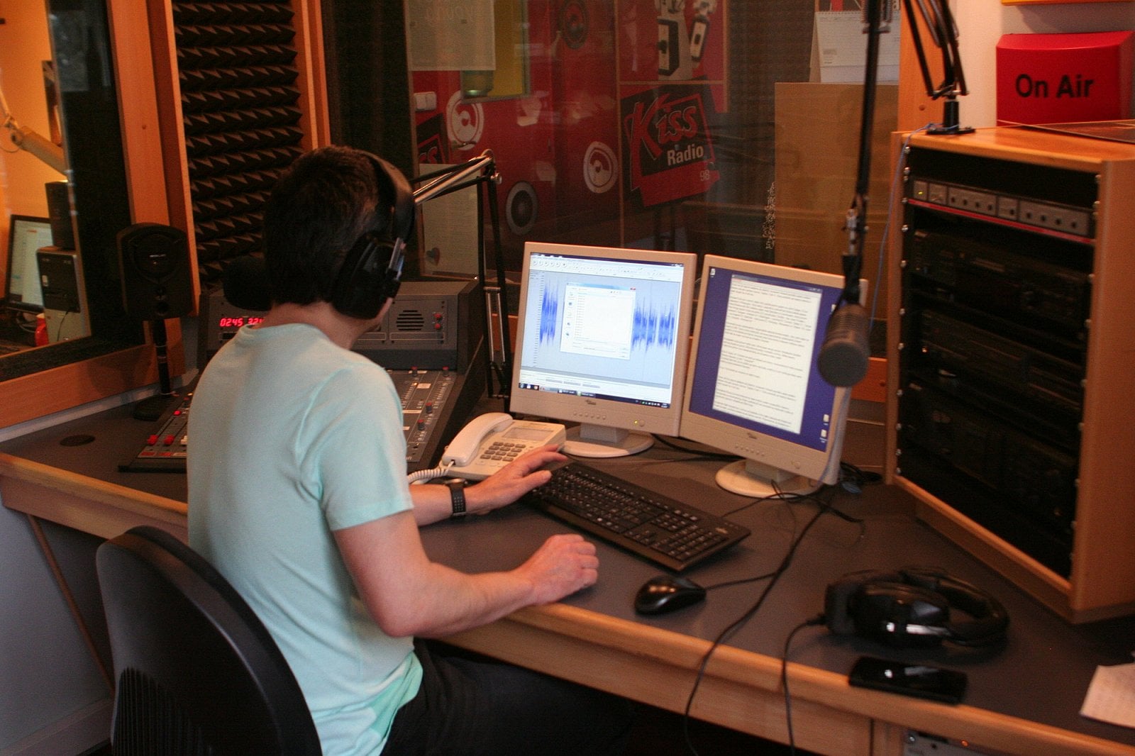 Na návštěvě v Radiu Beat