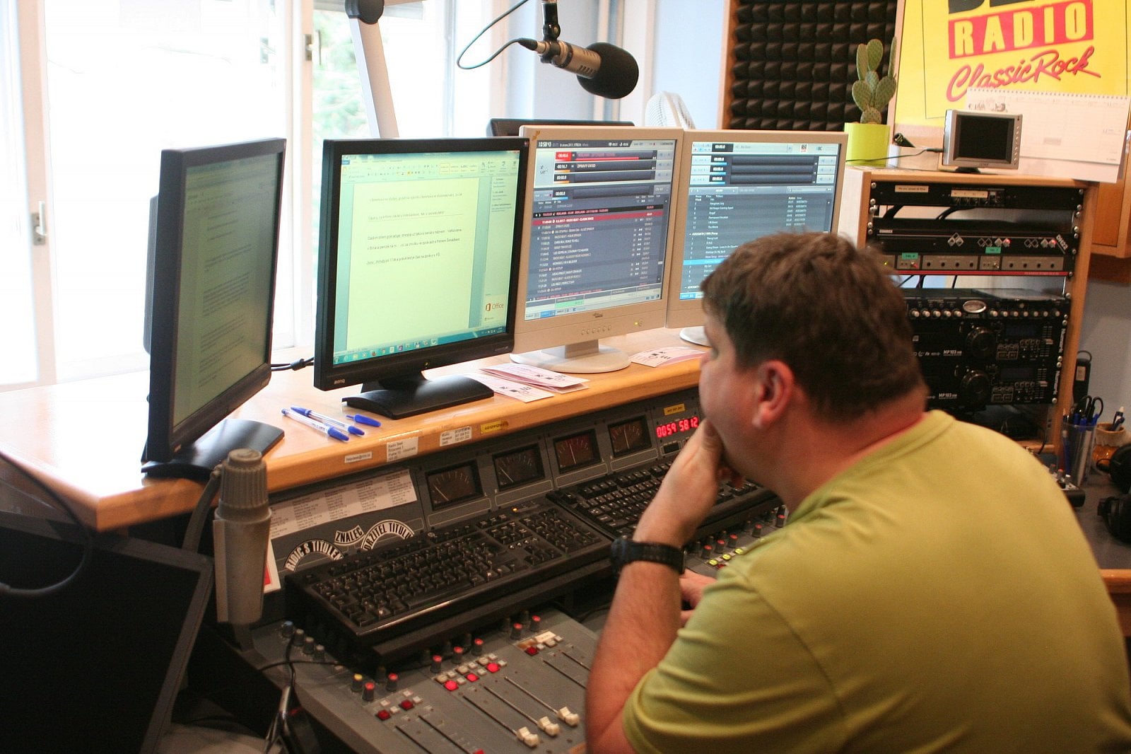 Na návštěvě v Radiu Beat