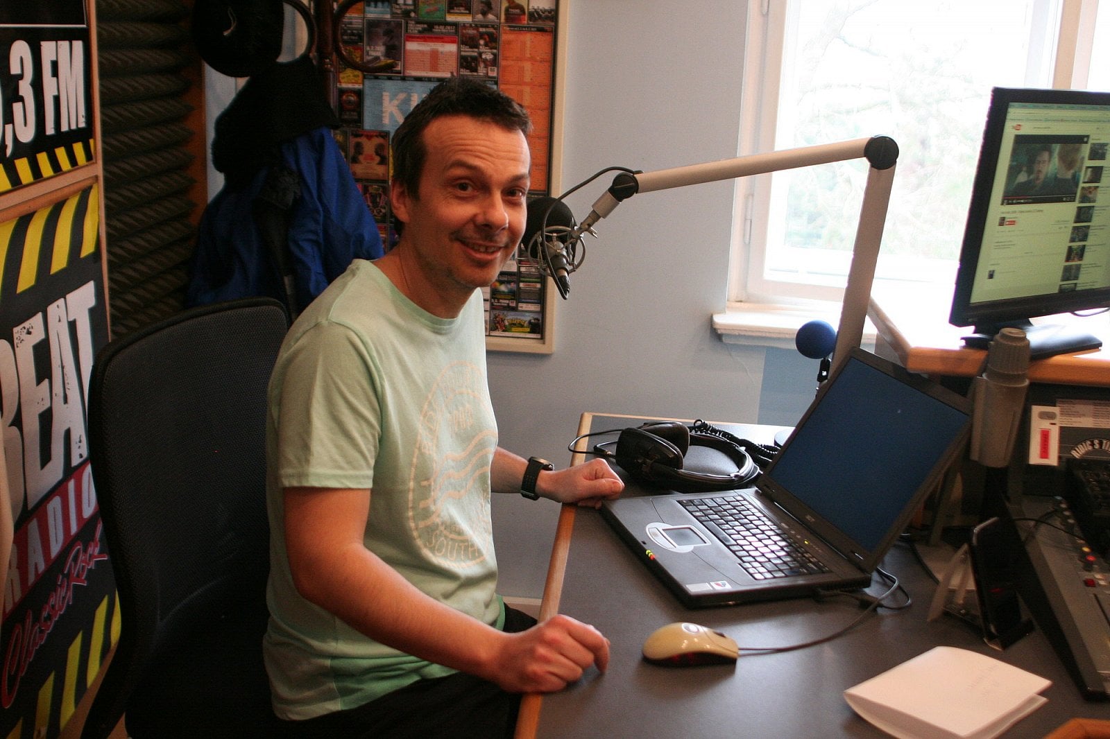 Na návštěvě v Radiu Beat