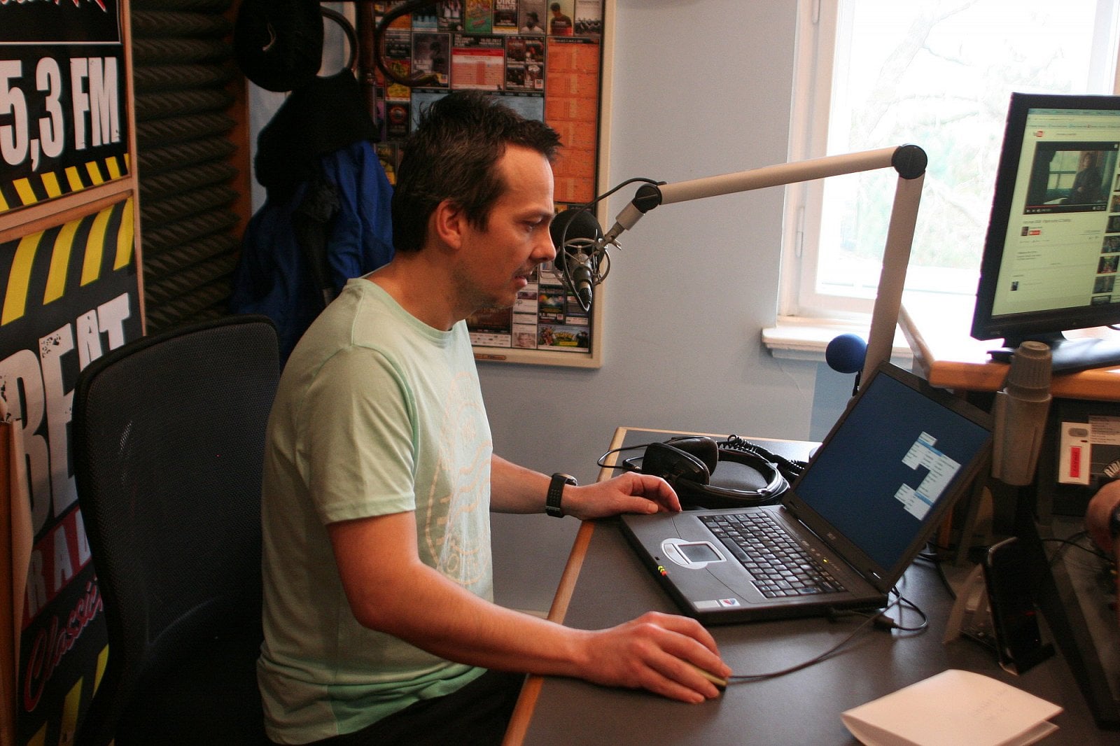 Na návštěvě v Radiu Beat