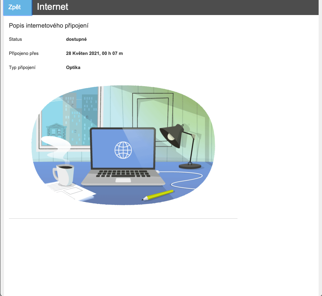 O₂ Smart Box (2021): Administrace