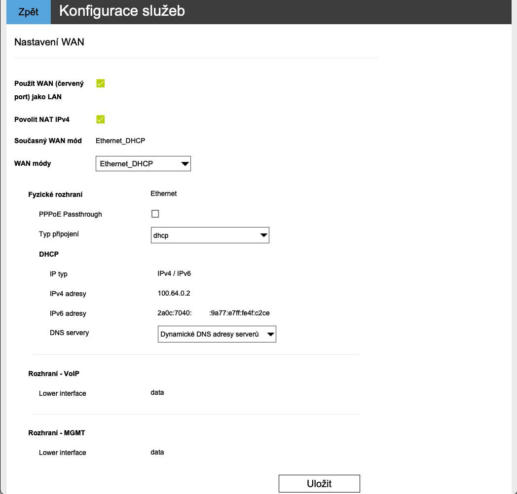 O₂ Smart Box (2021): Administrace