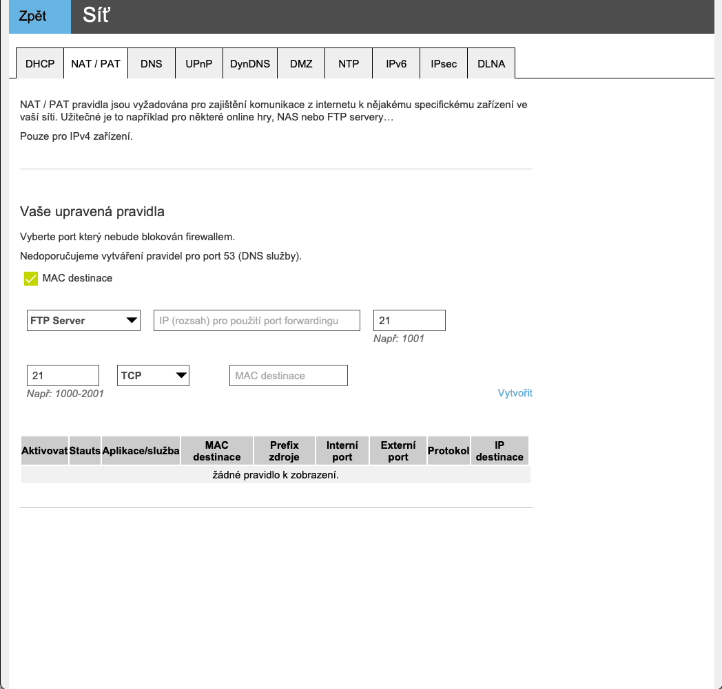 O₂ Smart Box (2021): Administrace